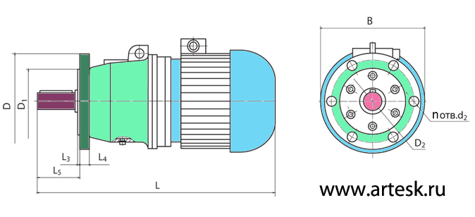 G310 - фланцевое исполнение G310 - фланцевое исполнение