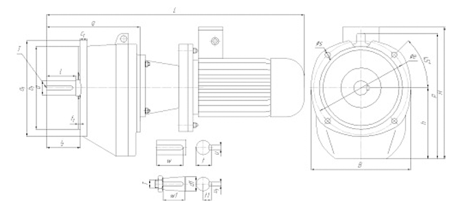 4МЦ2С-125 G310 - фланцевое исполнение 4МЦ2С-125 G310 - фланцевое исполнение