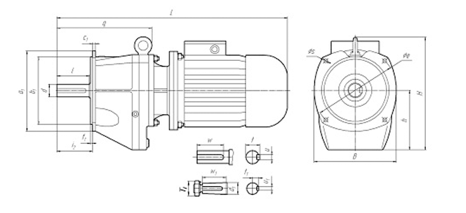 4МЦ2С-100 G310 - фланцевое исполнение 4МЦ2С-100 G310 - фланцевое исполнение