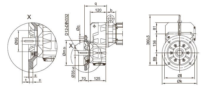 Фланец со сквозными отверстиями Фланец со сквозными отверстиями