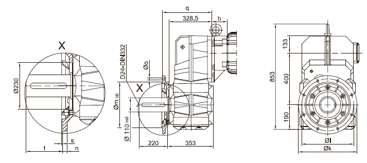 Фланец со сквозными отверстиями Фланец со сквозными отверстиями