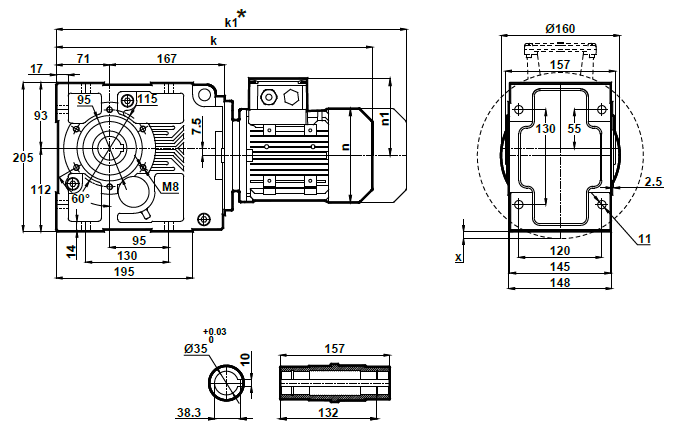 Монтажное исполнение KR273.00 Монтажное исполнение KR273.00