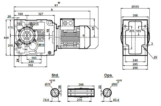 Монтажное исполнение KR673.00 Монтажное исполнение KR673.00